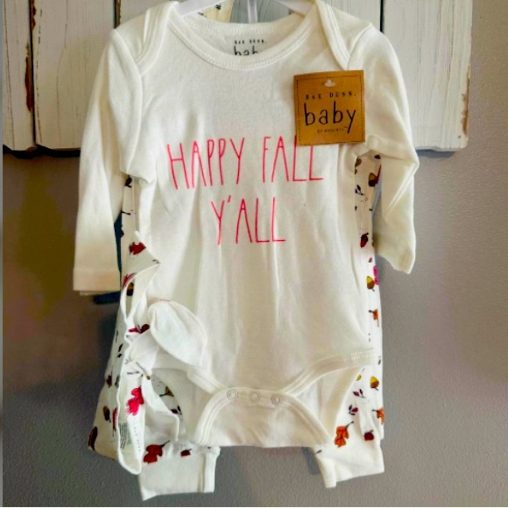 NWT Rae Dunn Baby outfits 🎃